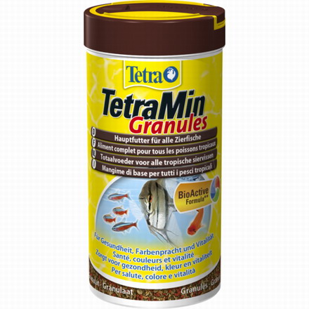 250 ml TetraMin Granules – Hauptfutter in Granulatform für alle Zierfische