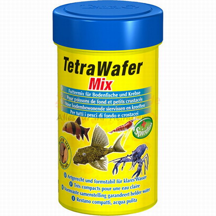 100 ml TetraWafer Mix – Hauptfutter-Mix für alle Bodenfische und Krebse