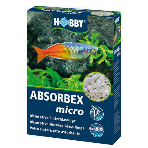 700g Hobby Absorbex micro, Absorptive Sinterglasringe