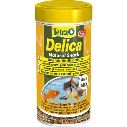 250ml TetraDelica Mix 4in1 Natural Snack / Naturfutter für alle Zierfische