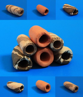 Garnelenhöhle – ca. 4-5 cm – aus Ton- Brut- oder Versteckplätze