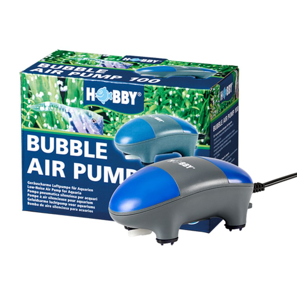 Hobby Bubble Air Pump 100 - Aquarienluftpumpe für 50 - 100 l 690HO