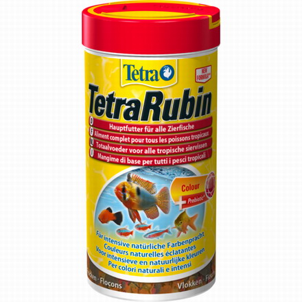 250 ml TetraRubin – Flockenfutter mit natürlichen Farbverstärkern