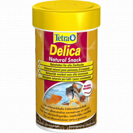 100 ml Tetra Delica Mückenlarven – Naturfutter für alle Zierfische