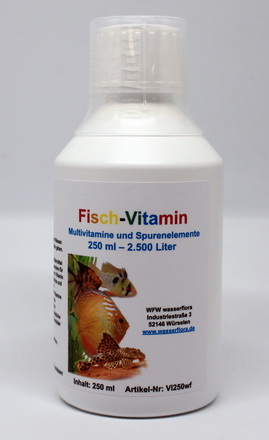 250 ml Fisch-Vitamin, Multivitamine und Spurenelemente für ein starkes Immunsystem