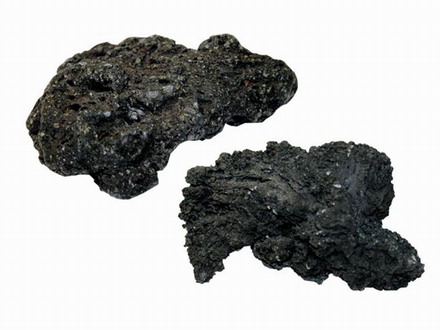 Black Lava Rock /  Lava-Fels schwarz, unterschiedliche Form-Spektren per 1kg
